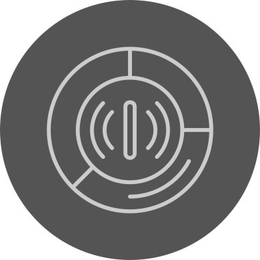 Beyaz Arkaplanda Veri Kullanımı Simgesi 