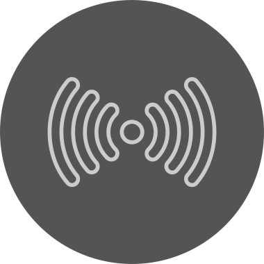 Sinyal Simgesi, Renkli Vektör İllüstrasyonu