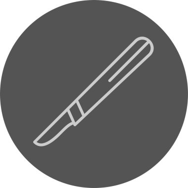 Bıçak. Web simgesi basit illüstrasyon 