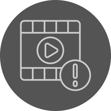 Play web icon simple illustration