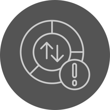 Beyaz Arkaplanda Veri Kullanımı Simgesi 