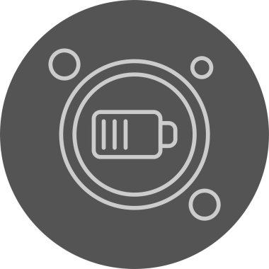 Yükleme simgesi, renkli vektör illüstrasyonu