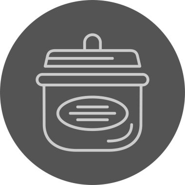 pot web simge vektör çizim