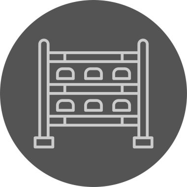  Ayakkabı askısı ağ simgesi 