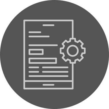 Mobil İyimseme İçeriği Beyaz Arkaplanda İzole Edildi 