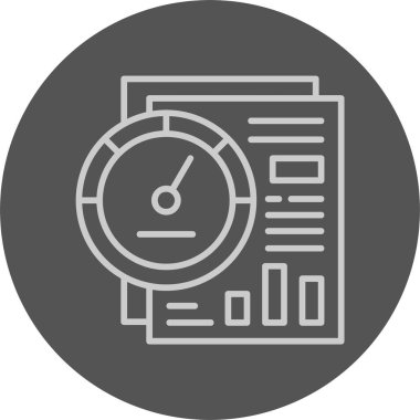 Puan simgesi beyaz arkaplanda izole edildi 