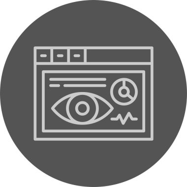 İzlenimler Web Simgesi, Basit İllüstrasyon