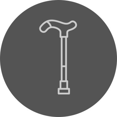 Yürüyen Çubuk Web Simgesi, Basit Çizim