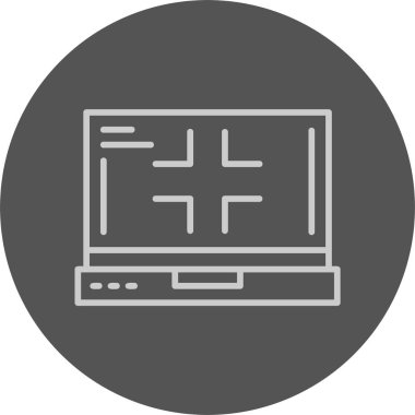 Tam Ekran Web Simgesinden Çık, Basit Resim