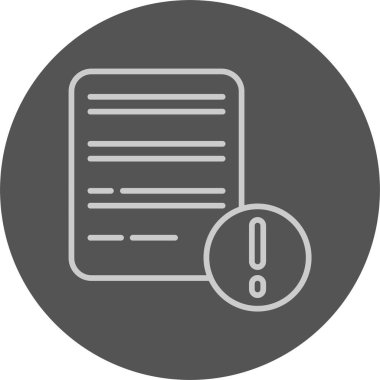 Belge web simgesi vektör illüstrasyonu yazılıyor