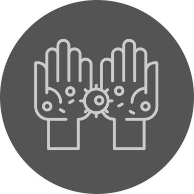 temizlik, ellerini yıkama, ikon vektör çizimi 