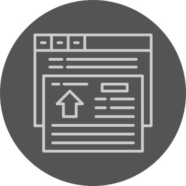 Beyaz arkaplanda izole edilmiş simgeyi yeniden yönlendir 