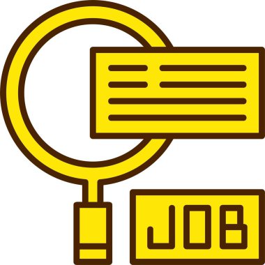 Büyütücü Cam Ağ simgesi basit illüstrasyon