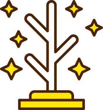 Palto askısı. Ağ simgesi, vektör 