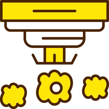  Duman, algılayıcı ağ simgesi 