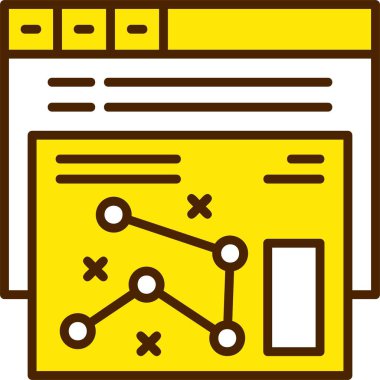 seo konsept simgesi, vektör illüstrasyonu basit tasarım