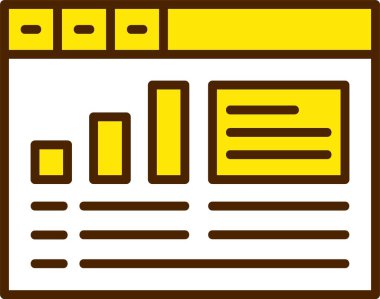 Web analytics vektör çizim