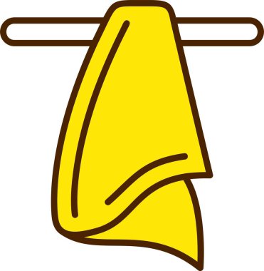 Kumaş ağ ikonu vektör illüstrasyonu 