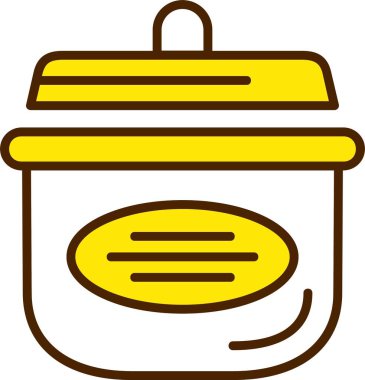 pot web simge vektör çizim