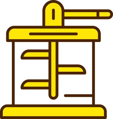 Cutter Web Simgesi, Basit İllüstrasyon