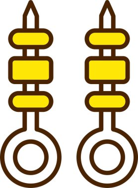 Şiş Web Simgesi, Basit İllüstrasyon