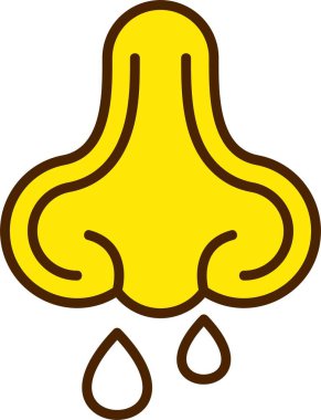 Burun Kanatan Web Simgesi, Basit İllüstrasyon