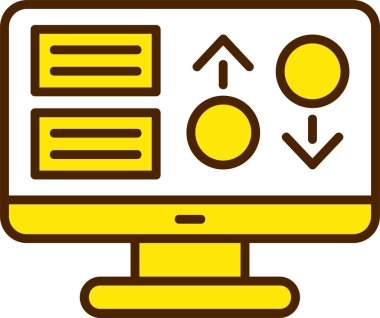 Pinch Web Simgesi, Basit İllüstrasyon