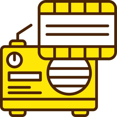 Ortam Web Simgesi, Basit İllüstrasyon