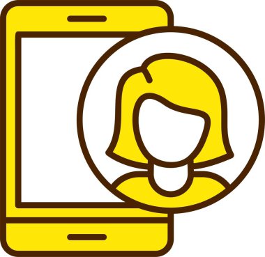 Kullanıcı Web Simgesi, Basit İllüstrasyon