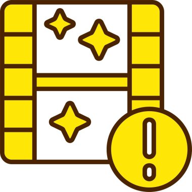 Kamera Yuvarlama simgesi, vektör illüstrasyonu