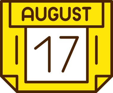 Takvim günü simgesi, vektör illüstrasyonu basit tasarım