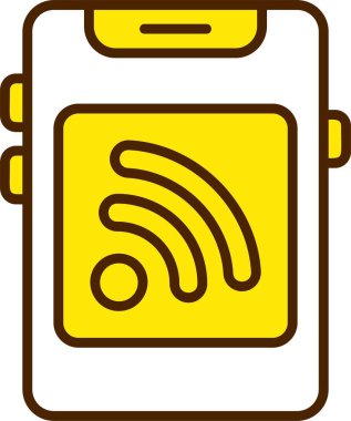 Beyaz Arkaplanda Kalıp Simgesi İzole Edildi 