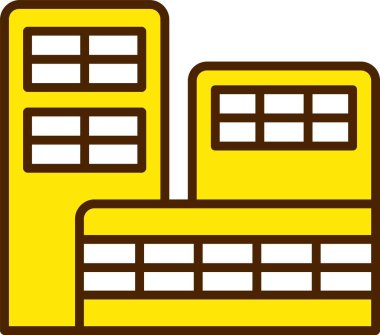 mimari şehir binası simgesi