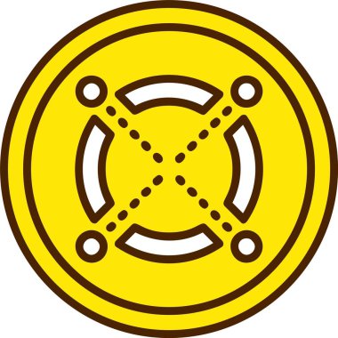 Elrond logo web simgesi vektör illüstrasyonu 