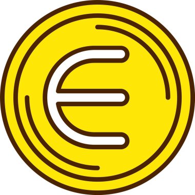 Enjin Bozuk Para logosu web vektör illüstrasyonu 