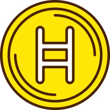 Hedera logo web simgesi vektör illüstrasyonu 