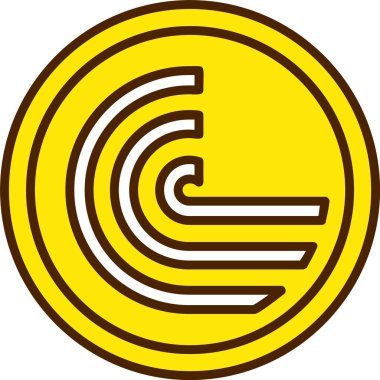  BitTorrent web simgesi basit illüstrasyon 