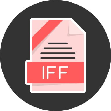 dosya biçimi belge simgesi, asgari biçim vektör çizimi