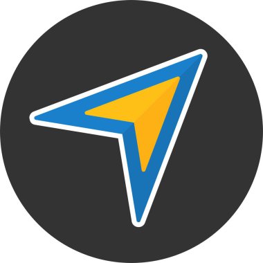 Web simgesi gönder, basit illüstrasyon