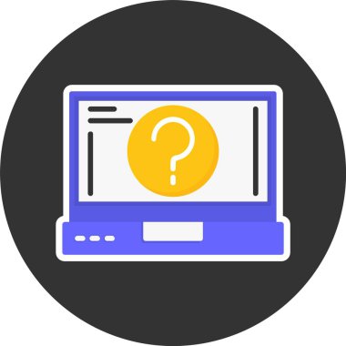 Web simgesini imzalamaya yardım et, basit illüstrasyon