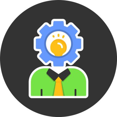 Skills web simgesi vektör çizimi 