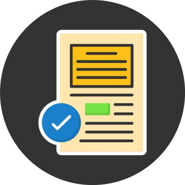 Web Simgesini Test Et, Basit İllüstrasyon