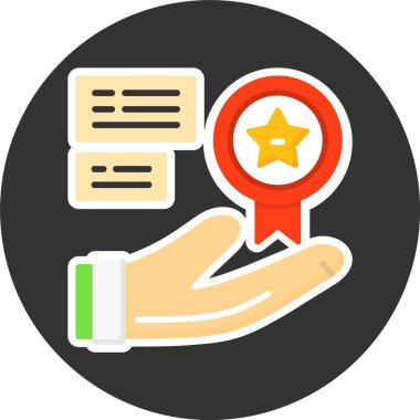 Beyaz arkaplanda ayrıştırılmış ek renk simgesi 