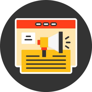 Beyaz arkaplanda sosyal ortam simgesi 