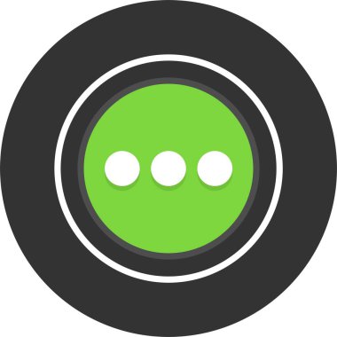 Daha fazla web simgesi vektör illüstrasyonu