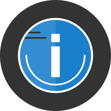 Bilgi simge vektör çizim