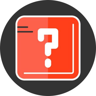 soru işareti simgesi, vektör illüstrasyonu 