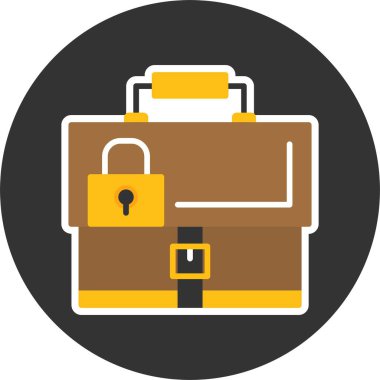  - Güvenlik. simge vektör illüstrasyonu