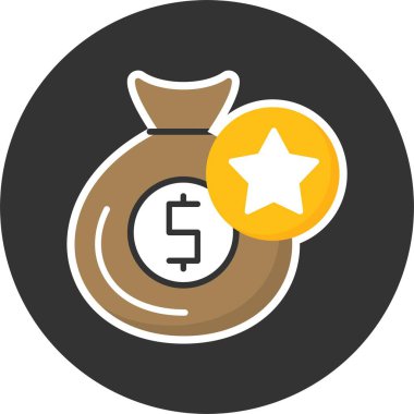 Sadakat Programı Web Simgesi, Basit İllüstrasyon