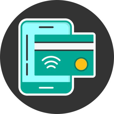 Ödeme Konsepti Beyaz Arkaplanda İzole Edildi 